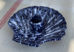 Concha Candle Cobalt