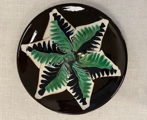 Green Star Dinner Plate