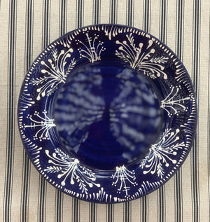 Cobalt Lace Dinner Plate