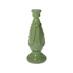 Green Garland Candlestick