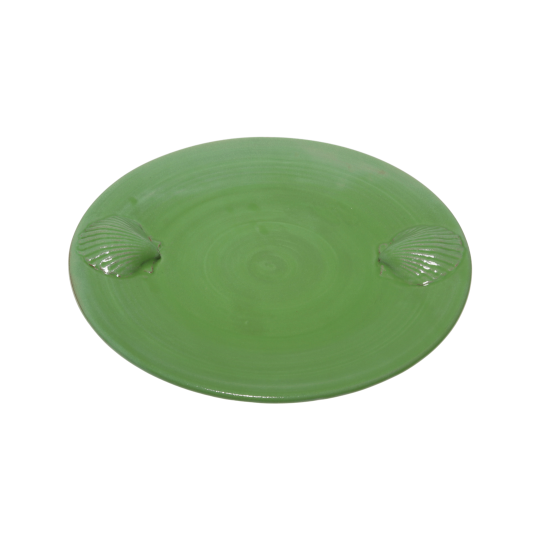 Green Caracol Platter