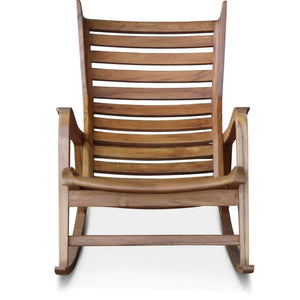 Teak discount rocker chair