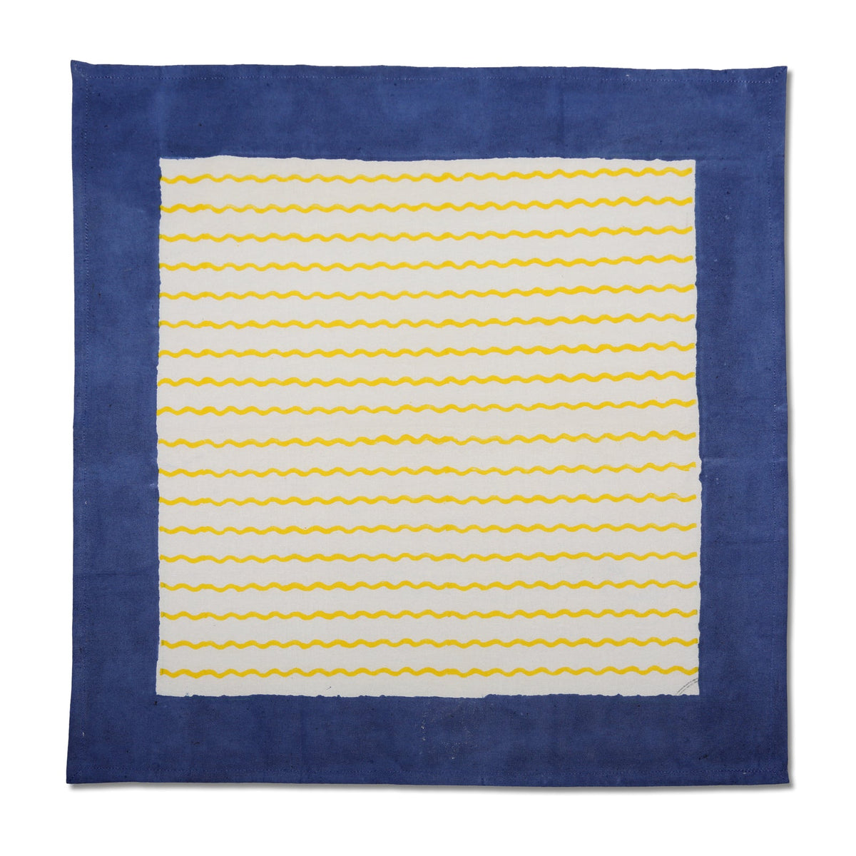Yellow Squiggle Napkins