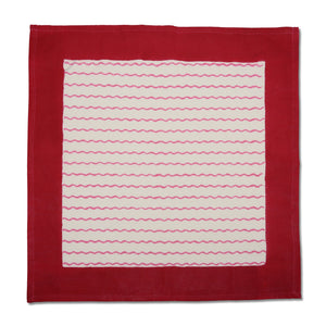 Pink Squiggle Napkins