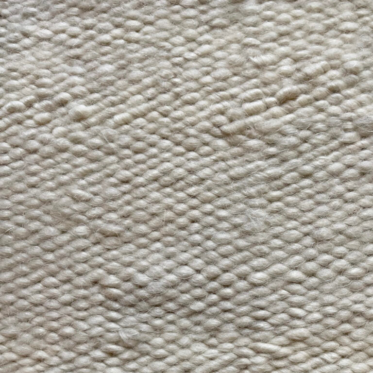Namibia Mohair & Wool Flat Weave | 50% White Mohair, 50% Lincoln Wool