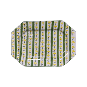 Chita Green and Yellow Platter Medium