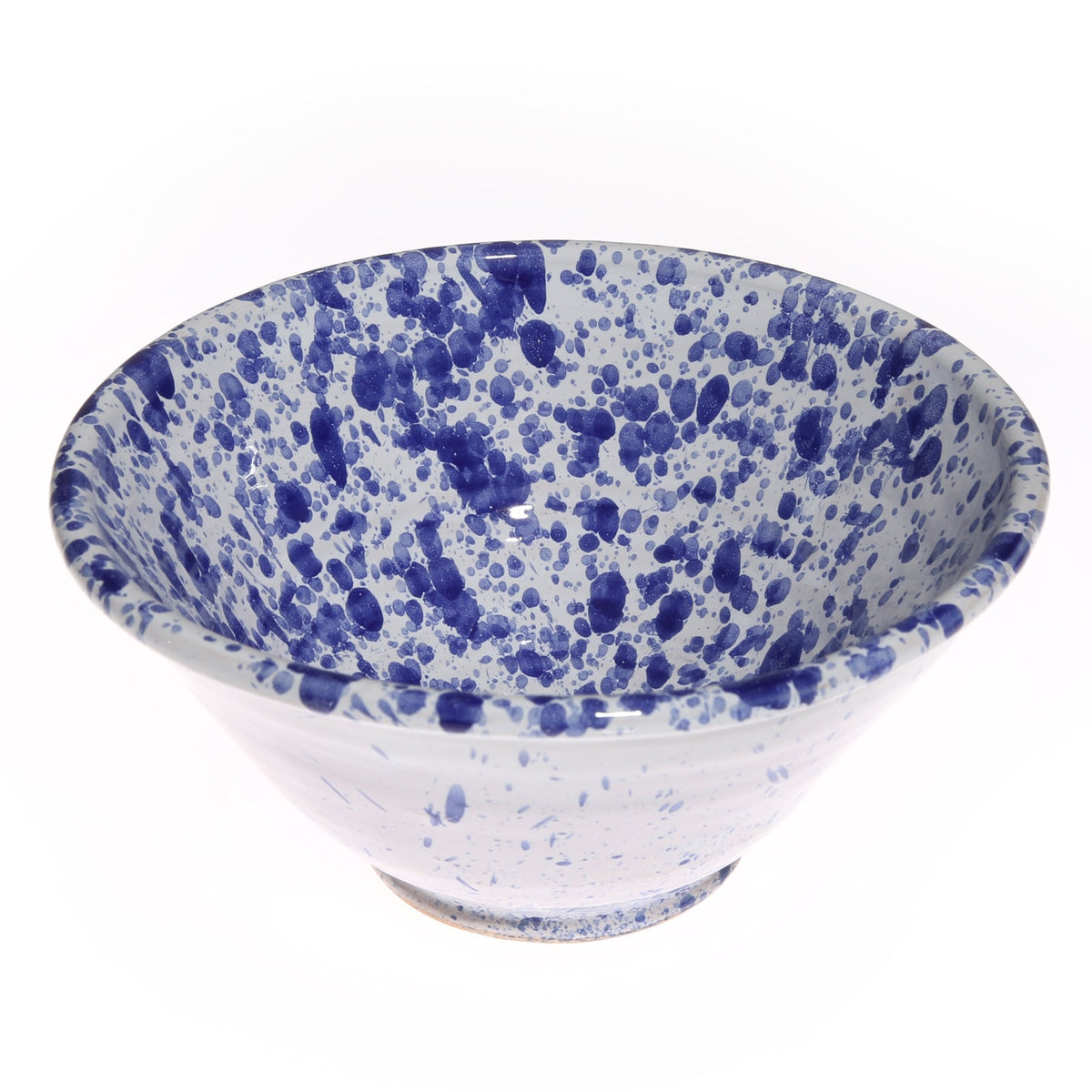 White Splatter Cereal Bowl